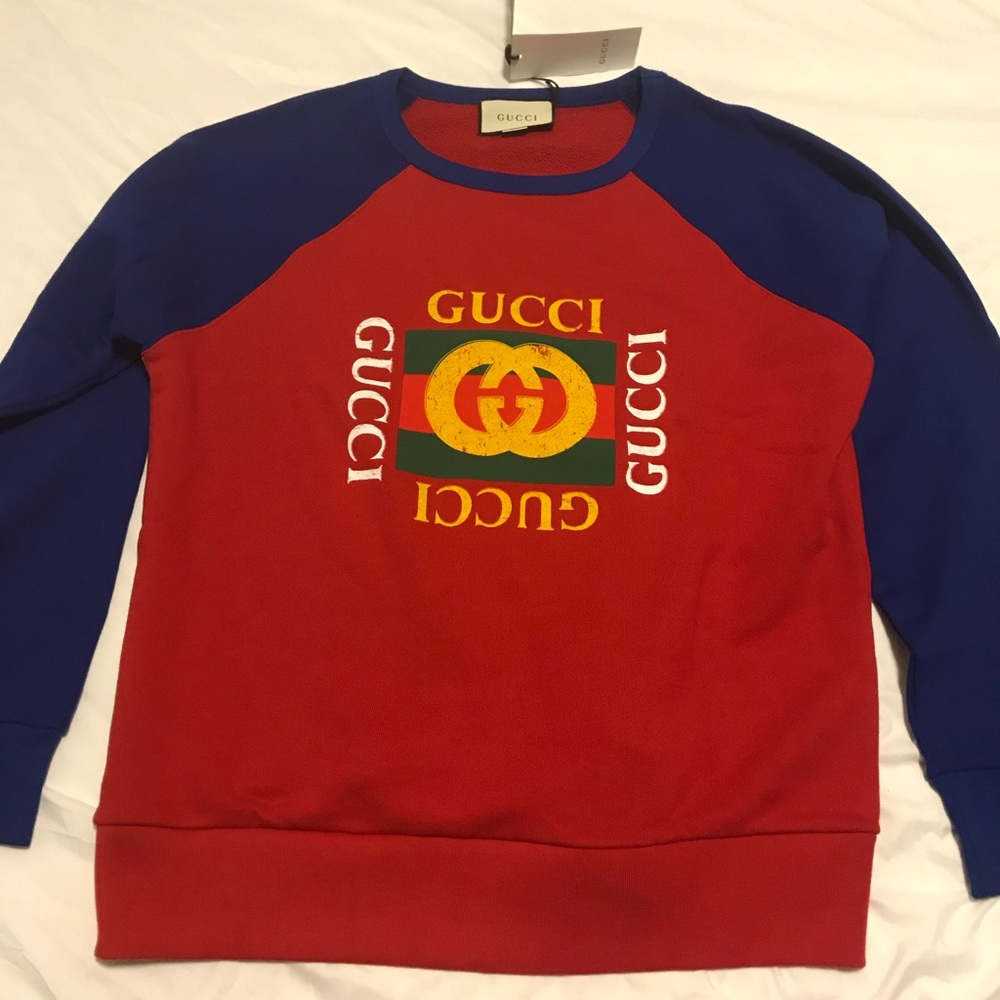 NWT & receipt Gucci Mens Sweatshirt Sz L large